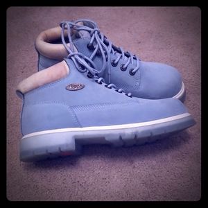 READ BEFORE BUYING baby blue work boots